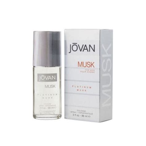 Buy Jovan Musk Platinum Musk Cologne for Men - 88ml – Perfume24x7.com