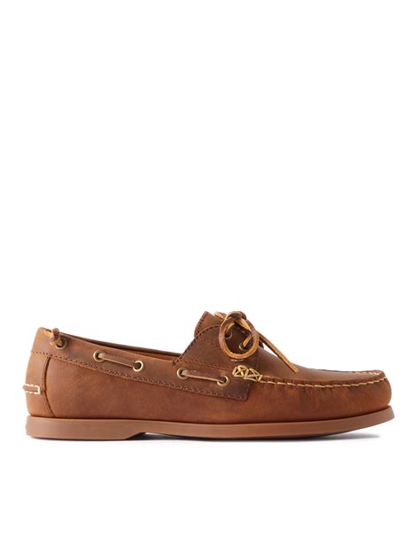 Polo Ralph Lauren Merton Leather Boat Shoes | Smart Closet