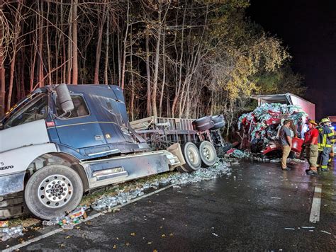 Rt. 460 in Isle of Wight shut down by truck-on-truck crash – Watchful Eye