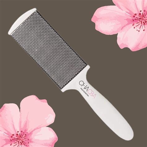 CHAOBA Professional Dual Sided Foot Scrubber, Filer With Steel And ...