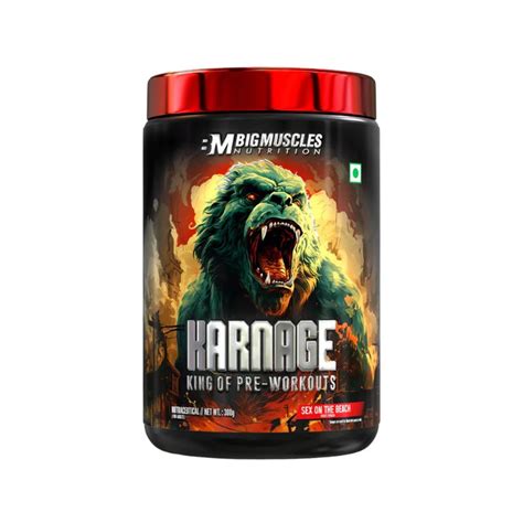 BigMuscles Karnage Pre Workout – Nutriride