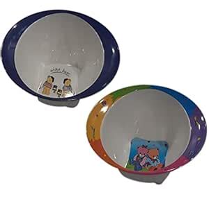 Buy ZIDO (Pack of 2 Multipurpose Oval Shape Cartoon Character Bowls for ...