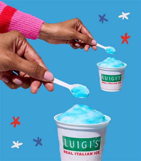 Blue Raspberry & Lemon Swirl - Luigi's