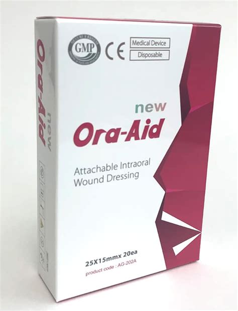 Buy SURGICAL SMART Ora-Aid Attachable Intraoral Wound Dressing, Protect ...
