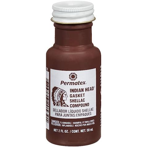 Permatex 20539 Indian Head Gasket Shellac Compound, 2 oz. : Amazon.in ...