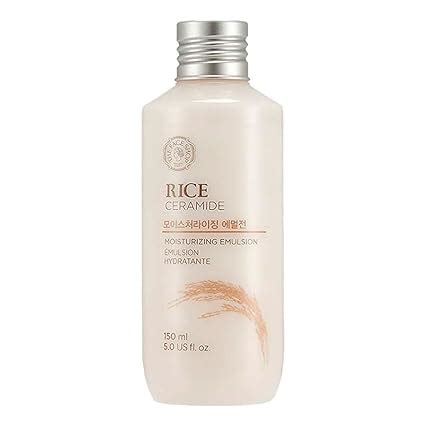 The Face Shop Rice&Ceramide Moisturizing Emulsion With Rice Extracts ...