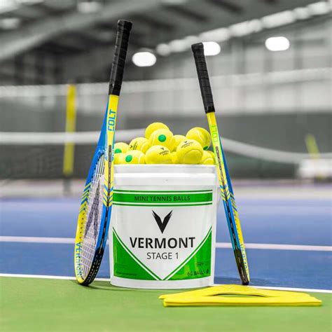 Vermont Mini Green Tennis Balls [Stage 1] | Net World Sports