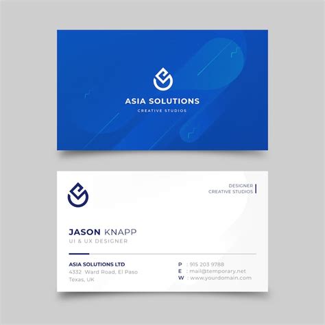 Business card templates | Premium Vector