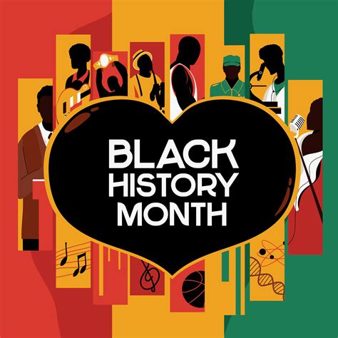 Download Black History Month Celebration Illustration Wallpaper | Wallpapers.com