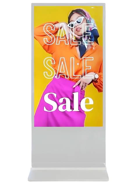 Buy 55 inch Indoor Digital Signage 4K Touchscreen IPS Floor Standing ...