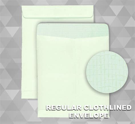 Regular Cloth Lined Envelope – Mehta Envelope Mfg Co