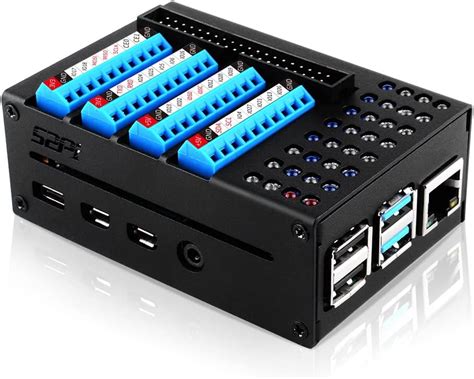 Buy GeeekPi Raspberry Pi GPIO Screw Terminal Block Breakout Board HAT ...