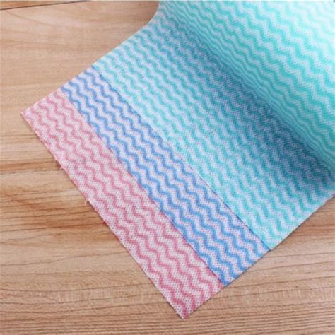 Non Wooven Fabric Disposable Handy Wipe Cleaning Cloth Roll, Tissue ...