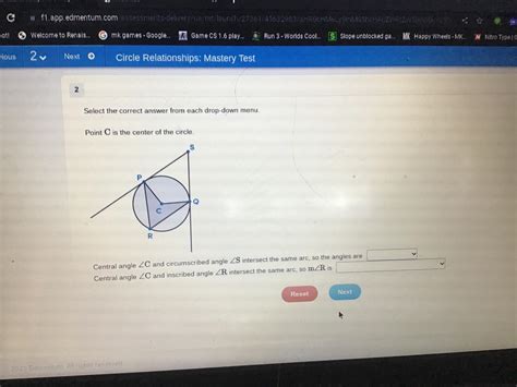 Select the correct answer from each drop down menu - brainly.com