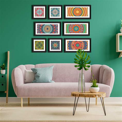 Ethnic Indian Mandala Canvas Painting | Embrace the Serenity of Art ...