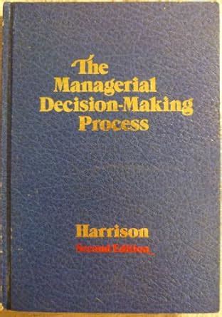 Buy Managerial Decision-making Process Book Online at Low Prices in ...