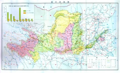中国黄河流域地图_裕安图片网