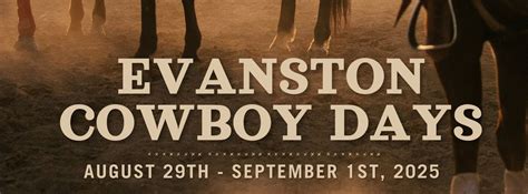 2025 Evanston Cowboy Days PRCA Rodeo, 122 Bear River Drive, Evanston ...