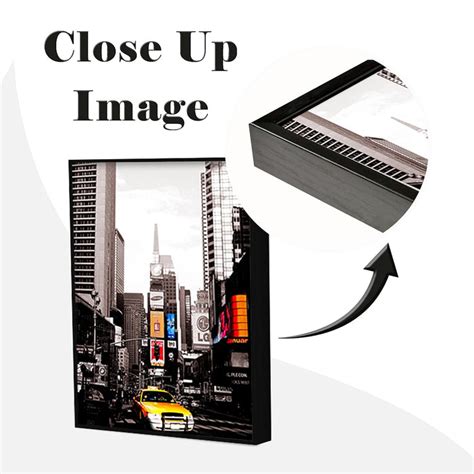 Art Street Set of 3 New York Life Wall Art Canvas Painting with Frame ...