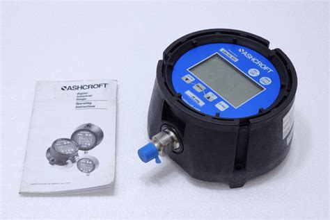 Ashcroft 2074 Digital Pressure Gauge -30 inHg 452074SD02L30/01MV-BL ...