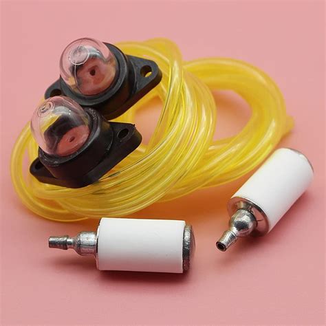 Buy ARYSIEER 2 Feet Fuel Line Hose Fuel Filter Snap in Primer Bulb Kit ...