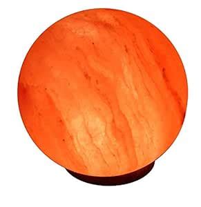 Buy BOLT Himalayan Rock Salt Globe Lamp, Orange, Shape Online at Low ...
