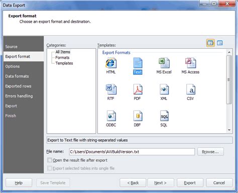 Image result for Methods of Exporting Data