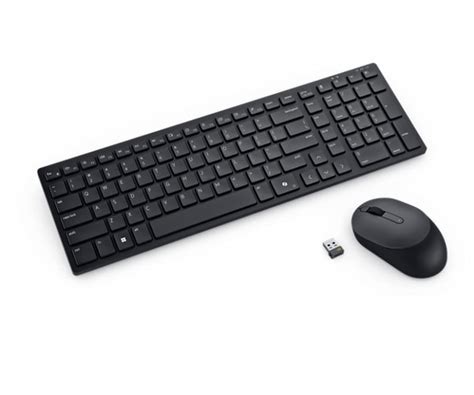 Dell Pro Compact Silent Keyboard and Mouse - KM555 - International ...