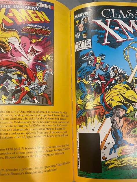 I got the Classic X-Men omnibus for Christmas and saw the page in the middle come apart. Is this ...