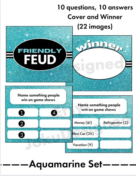 Friendly Feud Game Graphics Images (VOL 1) - Etsy