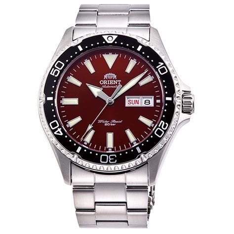 Orient Mens Analogue Automatic Watch with Stainless Steel Strap RA ...