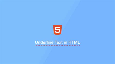 How to Underline Text in HTML 的图像结果