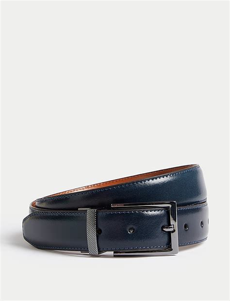 Buy Leather Reversible Belt at Marks & Spencer