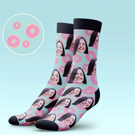 Custom Face Socks – Fluff N' Puff