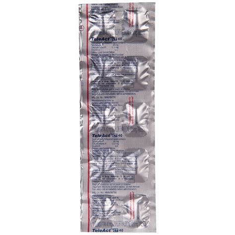 Teleact CT 40 - Strip of 10 Tablets : Amazon.in: Health & Personal Care