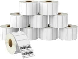 RAJSON Prime Paper 50x25x2 Chromo Barcode Label Sticker - 2 x 1 inches ...
