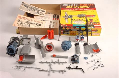 Image result for Allison Prop Jet Engine Model