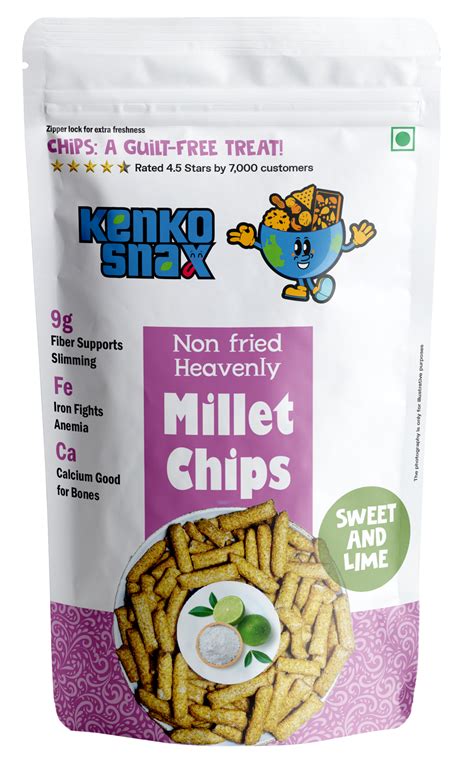 Non-Fried Heavenly Millet Chips | Healthy Crunchy Snack – Kenko Snax