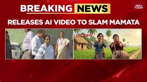 BJP uses AI video with Satyajit Ray characters to attack 'lawless ...