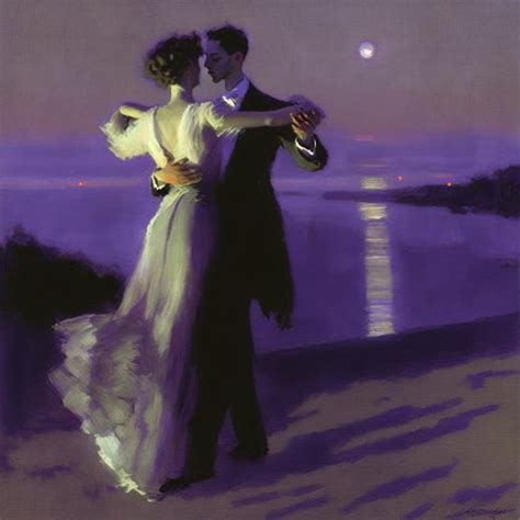 Romantic Slow Dancing Couple