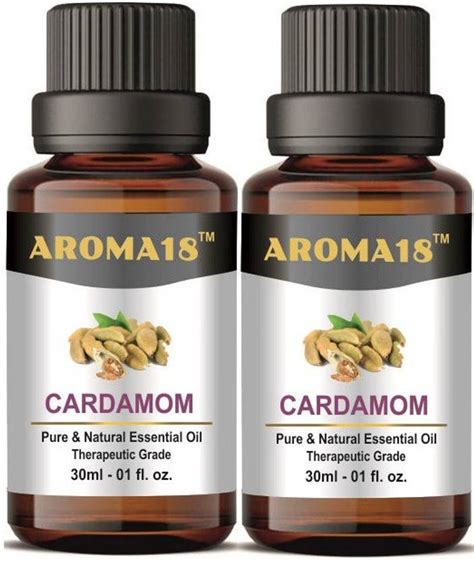 Aroma18 Cardamom (Elaichi) Essential Oil - Pure & Natural, Therapeutic ...