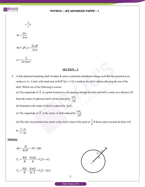 Image result for JEE Advanced Physics Questions