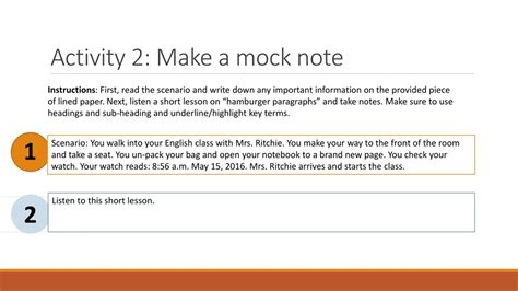 Image result for Note Taking PowerPoint