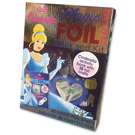 Buy Disney Princess Cinderella Magic Foil (Book & Kit) Book Online at ...