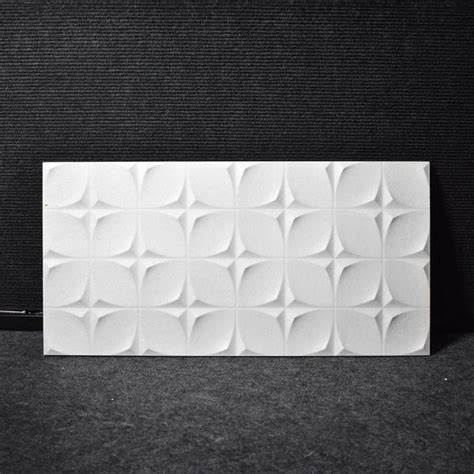 TL 00082 B Frosty White 2 ft x 1 ft Stone Punch Finish Vitrified Wall ...