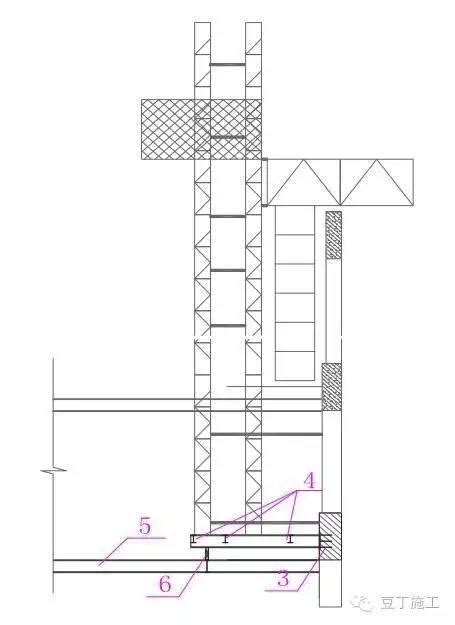 用这种双标准节施工电梯可直登顶模平台，施工快捷、效率高 - 施工技术知识