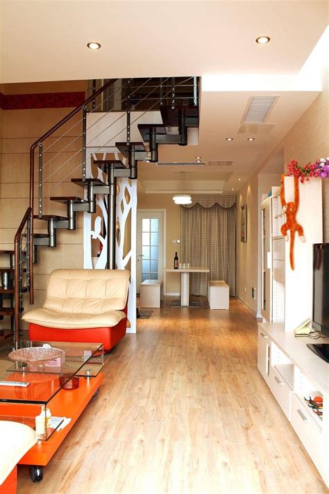 两层小别墅楼梯设计图大全 – 设计本装修效果图