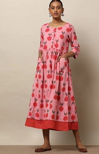 Buy long cotton dress designs - In stock