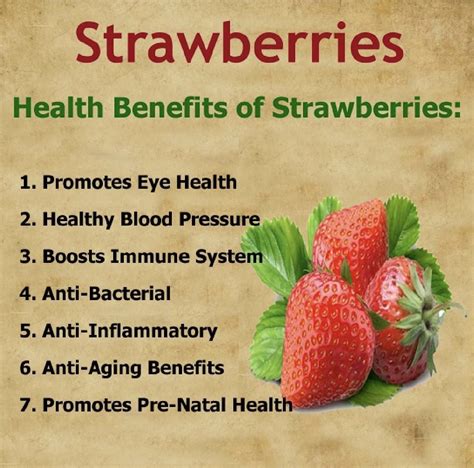 Pin by Patricia kircher on EXERCISES in 2025 | Strawberry health benefits, Food health benefits ...