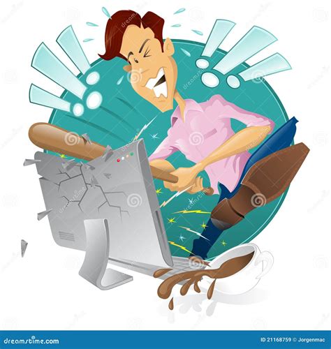 Image result for Destroying Computer